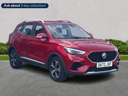 Red Used 2023 MG ZS Excite Sedan | £13,999 (Fair price)