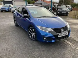 Blue Used 2017 Honda Civic Sport Estate | £7,495 (Fair price)