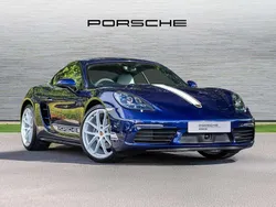 Blue New 2025 Porsche Cayman Edition Coupe | £70,940 (Good price)