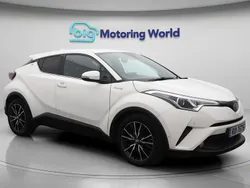 White Used 2018 Toyota C-HR SUV | £14,400 (Fair price)