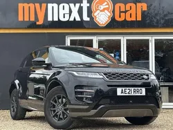 Black Used 2021 Land Rover Range Rover evoque R-Dynamic SUV | £20,495 (Fair price)