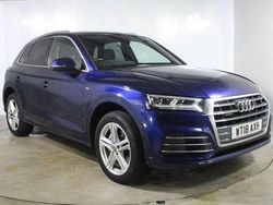Blue Used 2018 Audi Q5 S-Line SUV | £16,000 (Super price)