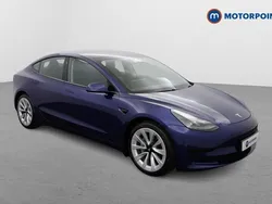 Blue Used 2021 Tesla Model 3 Standard Range Sedan | £17,799 (Fair price)