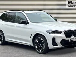 White Used 2022 BMW iX3 M Sport SUV | £31,034 (Fair price)