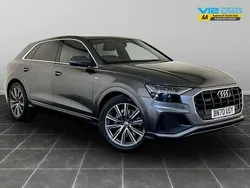 Grey Used 2020 Audi Q8 S-Line SUV | £29,995 (Fair price)