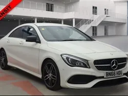 White Used 2016 Mercedes CLA220 AMG line Sedan | £14,994 (Expensive)