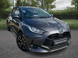 Grey Used 2022 Toyota Yaris Hybrid Design Hatchback | £16,985 (Fair price)