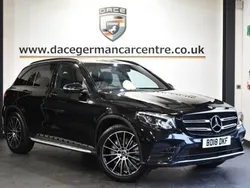 Black Used 2018 Mercedes GLC220 AMG line SUV | £15,549 (Fair price)