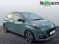 Green New 2025 Hyundai i10 N Line Hatchback | £18,595 (Fair price)