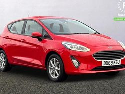 Red Used 2019 Ford Fiesta Zetec Hatchback | £8,799 (Fair price)
