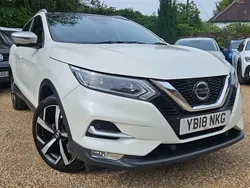 White Used 2018 Nissan Qashqai Tekna+ SUV | £11,490 (Fair price)