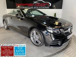 Black Used 2020 Mercedes E220 AMG line Cabriolet | £22,490 (Fair price)