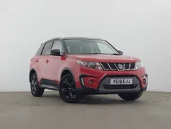 Red Used 2018 Suzuki Vitara SUV | £10,798 (Fair price)