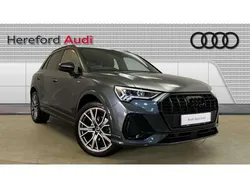 Grey Used 2024 Audi Q3 Black Edition SUV | £33,384 (Good price)