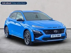 Blue Used 2022 Hyundai Kona N Line SUV | £12,490 (Good price)