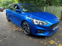 Blue Used 2018 Ford Focus ST-Line X Hatchback | £9,795 (Good price)