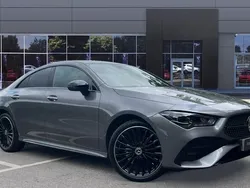 Grey Used 2024 Mercedes CLA250e AMG Line Premium Plus Sedan | £35,011 (Expensive)