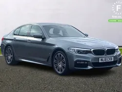 Blue Used 2018 BMW 530e M Sport Sedan | £16,799 (Super price)