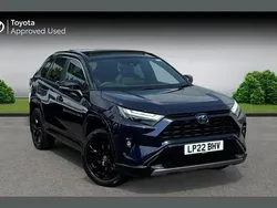 Blue Used 2022 Toyota RAV4 Hybrid SUV | £31,153 (Fair price)