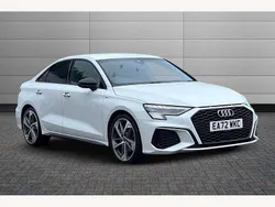 White Used 2022 Audi A3 Comfort Sedan | £26,595 (Expensive)
