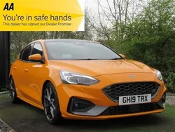 Orange Used 2019 Ford Focus ST Hatchback | £16,490 (Fair price)