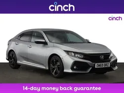 Silver Used 2020 Honda Civic SR Hatchback | £12,999 (Fair price)