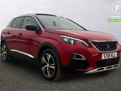 Red Used 2018 Peugeot 3008 GT-line Estate | £14,499 (Fair price)