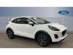 White Used 2023 Ford Puma Gen-E Titanium SUV | £15,476