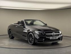 Obsidian black Used 2019 Mercedes C43 AMG Premium Plus Cabriolet | £28,500 (Fair price)