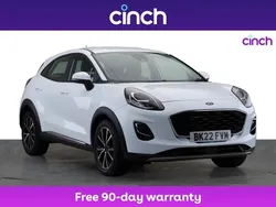 White Used 2022 Ford Puma Titanium SUV | £14,059 (Good price)