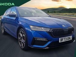 Blue Used 2024 Skoda Octavia vRS Estate | £27,282 (Fair price)