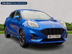 Blue Used 2022 Ford Puma ST-Line X Hatchback | £14,899 (Fair price)
