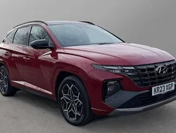 Red Used 2023 Hyundai Tucson N Line SUV | £26,111 (Fair price)