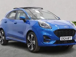 Blue Used 2024 Ford Puma ST-Line SUV | £21,999 (Fair price)