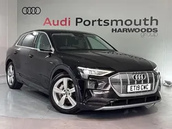 Black Used 2019 Audi e-tron Advanced SUV | £20,290 (Good price)