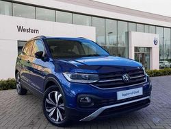 Blue Used 2022 VW T-Cross Black Edition SUV | £17,398 (Fair price)