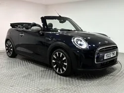 Blue/black Used 2022 Mini Cooper Cabriolet Exclusive Cabriolet | £18,495 (Fair price)