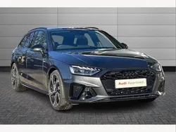 Grey Used 2024 Audi A4 Black Edition Estate | £34,095