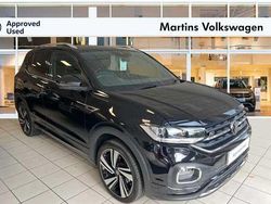 Black Used 2024 VW T-Cross R-line SUV | £22,990 (Fair price)