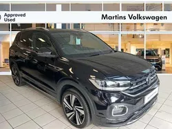 Black Used 2024 VW T-Cross R-line SUV | £23,190 (Fair price)