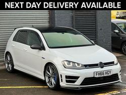 White Used 2017 VW Golf VII R Hatchback | £15,500 (Fair price)