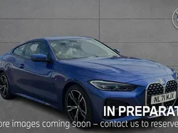Blue Used 2021 BMW 420 M Sport Coupe | £27,967 (Expensive)