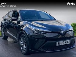 Black Used 2022 Toyota C-HR SUV | £21,822 (Fair price)