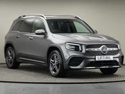 Mountain gray metallic finish Used 2021 Mercedes GLB200 AMG line SUV | £27,600 (A bit pricey)