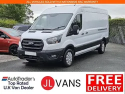 White Used 2022 Ford Transit Van | £16,975 (Fair price)