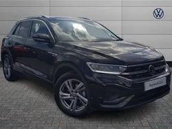 Black Used 2024 VW T-Roc R-line SUV | £28,349 (Fair price)