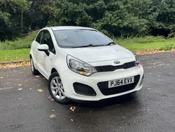 White Used 2014 Kia Rio Hatchback | £4,395 (Fair price)