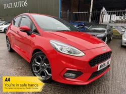Red Used 2019 Ford Fiesta ST-Line Hatchback | £7,495 (Fair price)