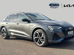 Grey Used 2021 Audi e-tron Black Edition SUV | £28,195 (Fair price)