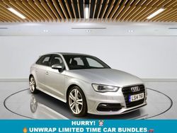 Silver Used 2014 Audi A3 Sportback S-Line Hatchback | £7,449 (Fair price)